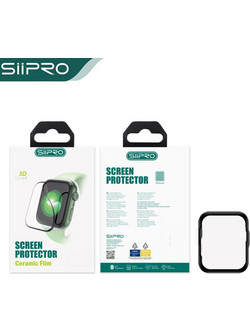 SiiPro Full Face Tempered Glass for the Apple Watch 46mm 1pcs