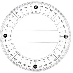 Μοιρογνωμόνιο 360 12cm Motarro MI048-4