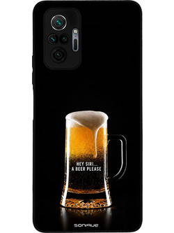Sonique Men's Edition Θήκη με Σχέδιο «One Beer, Please» (Xiaomi Redmi Note 10 Pro)