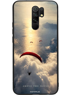 Sonique Men's Edition Back Cover με Σχέδιο «Above the Noise» (Xiaomi Redmi 9)