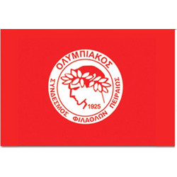 Σημαία Ολυμπιακού 20Χ34cm OEM