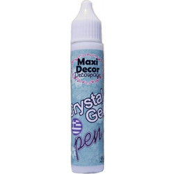 CRYSTAL GEL PEN 28ml MAXI DECOR