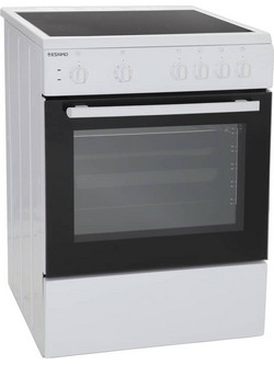 Eskimo ES VC4031W Κουζίνα Αερίου & Ρεύματος 72lt με Κεραμικές Εστίες 60cm