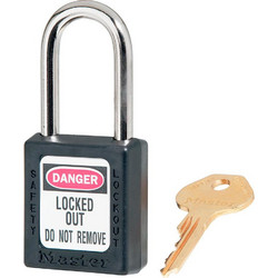 Λουκέτο Ασφαλείας Zenex 410 Black Keyed different-Key retaining