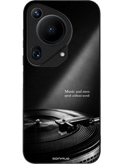 Sonique Men's Edition Back Cover Music and Men (Huawei Pura 70 Ultra)