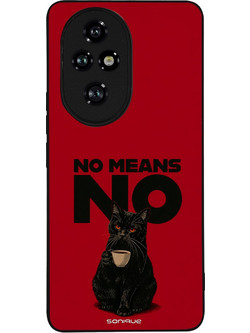Sonique Men's Edition Θήκη (Honor 200 Pro 5G) με Σχέδιο «No Means No»