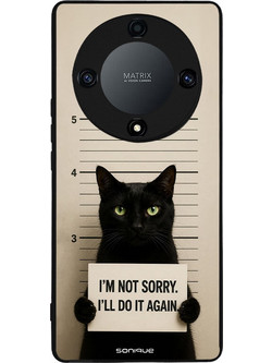 Sonique Men's Edition Θήκη (Honor Magic5 Lite 5G) με Σχέδιο «Not Sorry»