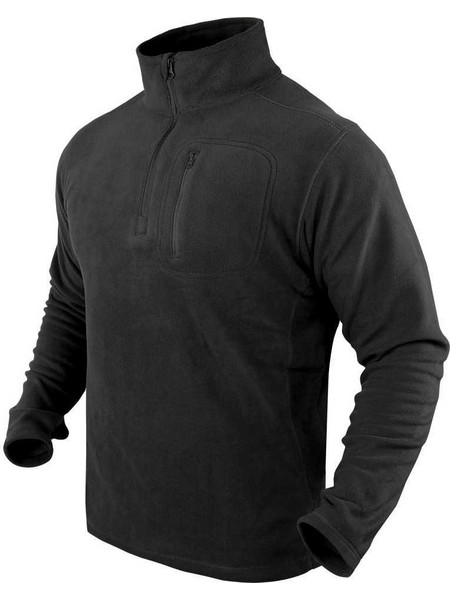 Πουλόβερ Φλις Condor Tactical ZIP Fleece Pullover Black