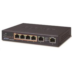 Planet GSD-604HP Unmanaged L2 Switch με 4 Θύρες Ethernet 1Gbps και 2 SFP Θύρες