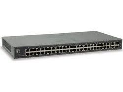 LevelOne FGU-5021 Unmanaged L2 Switch με 50 Θύρες Ethernet 1000Mbps και 2 SFP θύρες