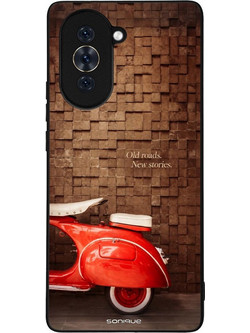 Sonique Men's Edition Back Cover με Σχέδιο «Old Roads» (Huawei Nova 10)