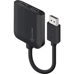 Alogic DP2DP-ADP Μετατροπέας DisplayPort male σε DisplayPort 2x female
