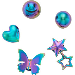 Crocs Iridescent Meta 5 Pack 10017494-UNC