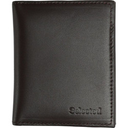Selected Homme Leather Πορτοφόλι - ΚΑΦΈ