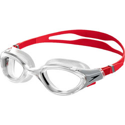 Speedo Biofuse 2.0 Γυαλάκια Κολύμβησης Ενηλίκων Αντιθαμβωτικά Κόκκινα Διαφανή
