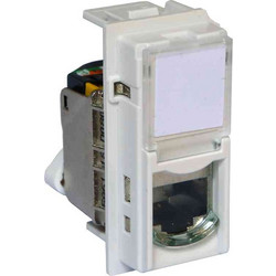 Πρίζα Rj45 Utp Cat6A 1 Στοιχείων Sand Living Now