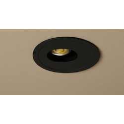 Φωτιστικό downlight Asymmetrical μαύρο ματ 8x8x8εκ