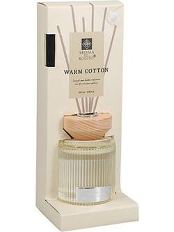 Αρωματικό έλαιο 200ml με στικς Warm Cotton 10,5x10,5x26cm 27456 CA501