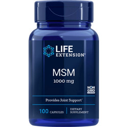 Life Extension MSM 1000mg 100 Κάψουλες