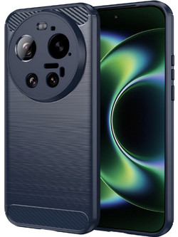 Techsuit Carbon Silicone Θήκη Blue (Xiaomi 17 Ultra)