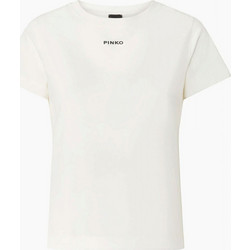 PINKO T-SHIRT BASICO T-SHIRT ΛΕΥΚΟ