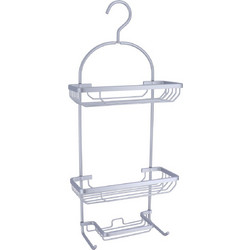 Ραφιέρα Μπάνιου Τριπλή (28x12.5x65) T-D Caddy Chrome 9100899