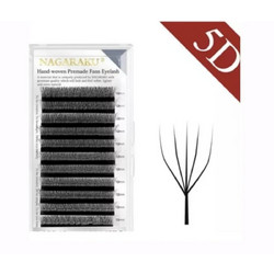 5D Black EyeLashes Nagaraku 0.10D Mix 8-15mm