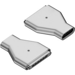 Powertech POWERTECH αντάπτορας τροφοδοσίας YX-MS3, USB-C σε Magsafe 3, ασημί
