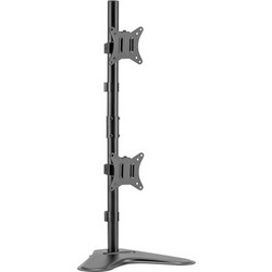 Brateck BRATECK βάση γραφείου για 2x οθόνες LDT66-T02V, 17-32" έως 9kg