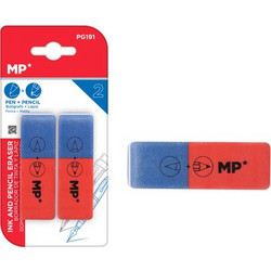 MP MP γόμα PG191 για μολύβι & στυλό, 17x53mm, 2τμχ