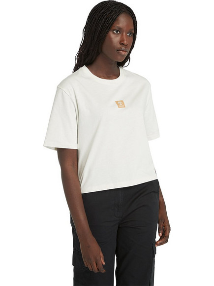 Stack Logo Short Sleeve Tee Relaxed - ΛΕΥΚΟ