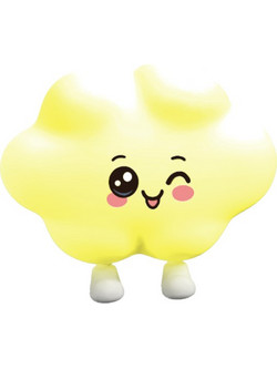 SBS NIGHTLIGHT WITH THREE LEVELS BRIGHTNES CLOUD
