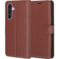 Techsuit Leather Folio Θήκη Βιβλίο Brown (Samsung Galaxy A57 5G)