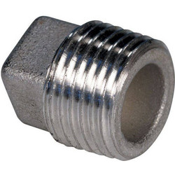 Inox Τάπα Αρσενική Τετράγωνη 1/4" 316