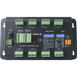 WORK IR LED CONTROLLED RGB 8X3A X-CHIP-DRIVER-IR