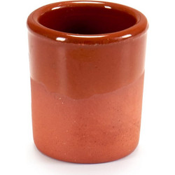 Ποτήρι Κεραμικό terracotta 50ml/Φ5x5,5cm