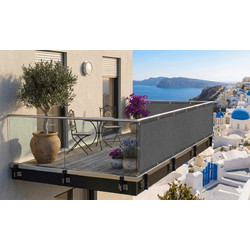 CHIOS HELLAS ΠΑΝΙ ΠΕΡΙΦΡΑΞΗΣ ΜΠΑΛΚΟΝΙΟΥ ΧΡΩΜΑ ΓΚΡΙ 0,9X5μ