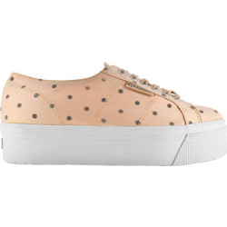 Superga Γυναικεία Sneakers Flatforms Ροζ S00GZY0-370
