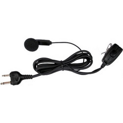 Albrecht HM 500B Μικροφωνοακουστικό In-ear με Βύσμα 2 pin 2.5/3.5mm Albrecht και PTT