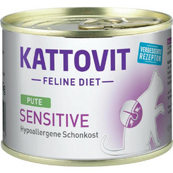 Kattovit Adult Sensitive with Turkey 185gr