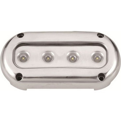 Φανός υποβρύχιος 4 x 3W LED INOX - Blue