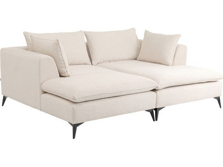Kare Design Jimmy Διθέσιος Καναπές Υφασμάτινος Μπεζ 260x170x70cm