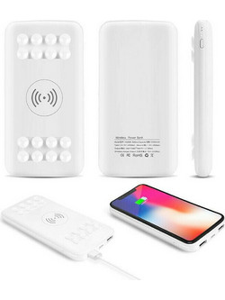 HG408 Power Bank 10000mAh με 2 Θύρες USB-A White