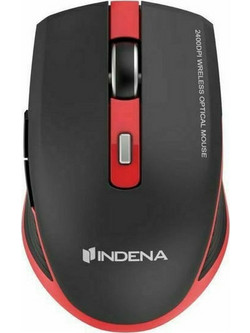 Indena G-179 Ασύρματο Ποντίκι Black Red