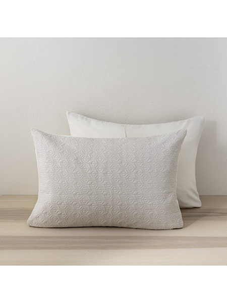 Ζεύγος Μαξιλαροθήκες 52x72 Nima Orion Sand Beige-Light Beige