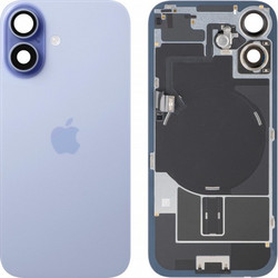 Κάλυμμα μπαταρίας / πίσω γυαλί για Apple iPhone 17, μπλε ομίχλης, τραβηγμένο (βαθμού Α)