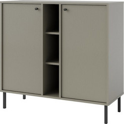 Μπουφές Siera 2F Shelf-Χακί