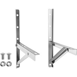 HOME USE επιτοίχια βάση κλιματιστικού HUH-0250, 410x490mm, ανοξείδωτη, έως 180kg