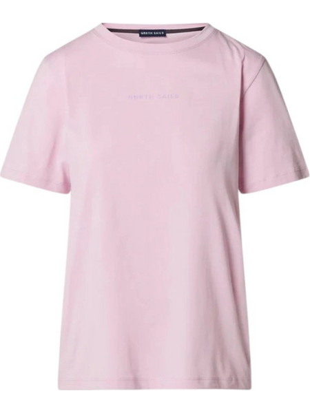 North Sails- Γυναικεία Κοντομάνικη Μπλούζα T-Shirt tonal logo 093524-000-0570 Ροζ