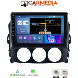 Carmedia CMDU409-3 MX5 2005-2015 Ηχοσύστημα Αυτοκινήτου με Οθόνη 9" & GPS